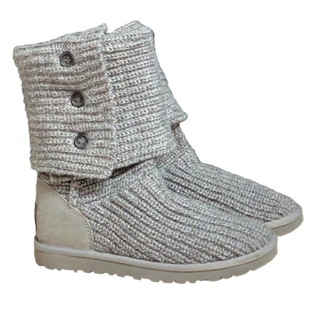UGG Women's Grey Shoes/Boots/Knee High Size 6 SKU 309 - Picture 3 of 5